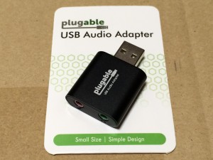 Plugable USB オーディオ変換アダプタ